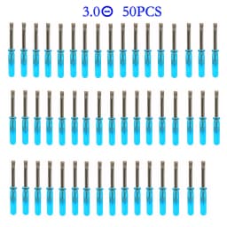 50pcs Mini 3.0/2.0mm Flat-blade Slotted Cross Head Small Screwdriver For Mobile Phone Xbox 360 Wireless Controller Repair Open