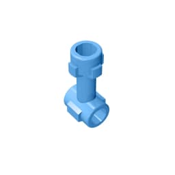 Gobricks GDS-961 Bar 1L with Top Stud and 2 Side Studs (Connector Perpendicular) compatible WITH LEGO 92690 DIY