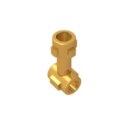 Gobricks GDS-961 Bar 1L with Top Stud and 2 Side Studs (Connector Perpendicular) compatible WITH LEGO 92690 DIY