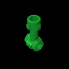 Gobricks GDS-961 Bar 1L with Top Stud and 2 Side Studs (Connector Perpendicular) compatible WITH LEGO 92690 DIY