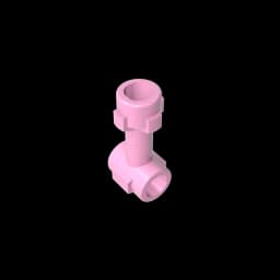 Gobricks GDS-961 Bar 1L with Top Stud and 2 Side Studs (Connector Perpendicular) compatible WITH LEGO 92690 DIY