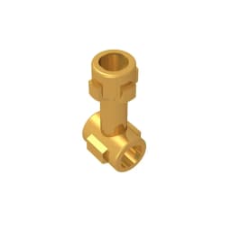Gobricks GDS-961 Bar 1L with Top Stud and 2 Side Studs (Connector Perpendicular) compatible WITH LEGO 92690 DIY