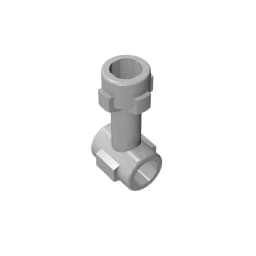 Gobricks GDS-961 Bar 1L with Top Stud and 2 Side Studs (Connector Perpendicular) compatible WITH LEGO 92690 DIY