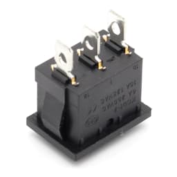 5pcs Rocker Switch Momentary (ON)-OFF-(ON) 3pins