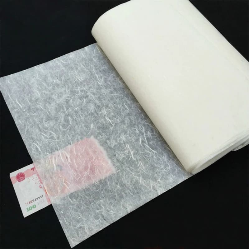 Pure Long Fiber Mulberry Paper Papel Calligrahpie Yunlong Xuan Paper Mulberry Xuan Zhi Brush Calligraphy Freehand Painting Paper