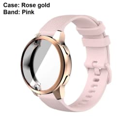 2in1 Case + Strap For Garmin Venu 2S 2 Plus 3 Protector Cover Silicone Watchband For Vivoactive 4 4S Bracelet Bumper Combination