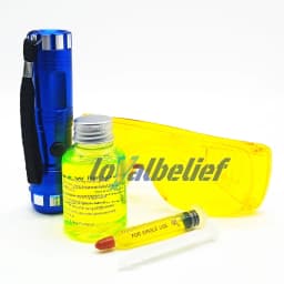 NEW Auto Fluorescent Leak Detection Tool Auto Air Conditioning Repair Tool R134a Refrigerant Gas A/C Leak Test Detector UV Dye