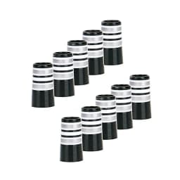 10Pcs Size 0.370 Plastic Golf Ferrules 9.45x25x13.46mm Golf Sleeve Ferrule for Golf Irons High Quality Club Shafts Accessories