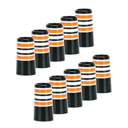 10Pcs Size 0.370 Plastic Golf Ferrules 9.45x25x13.46mm Golf Sleeve Ferrule for Golf Irons High Quality Club Shafts Accessories