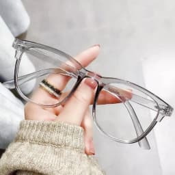 -1.0-1.5-2.0-2.5-3.0 To -6.0 Transparent Finished Myopia Glasses Men Women Black Eyeglasses Prescription Shortsighted Eyewear