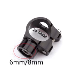 6MM/8MM CNC Universal Stabilizer Steering Damper Bracket Mounting Clamp For Yamaha YZF R1 R6 R3 R25 MT07 MT09 MT-07 MT-09