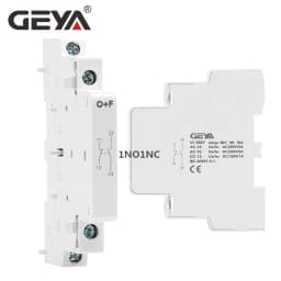 GEYA GYHC Modular Household Contactor AC24V 48V 110V 220V 2P 25A 2NC 2NO 1NO1NC 50/60Hz