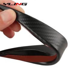 Car Front Bumper Rubber Lip Diffuser Splitter Fins Canards Wings Coche Body Stickers Auto Delanteros Strip Decoration