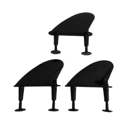 Soft Fins for Surfing Soft Tail Fin for Soft Surfboard Longboard Fin One Big Fins and Two Side Fins Surf Accessories