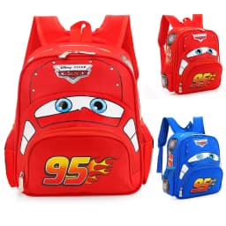 Disney car children's bag kindergarten boy safety backpack primary school students 3-6 years old
