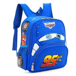 Disney car children's bag kindergarten boy safety backpack primary school students 3-6 years old