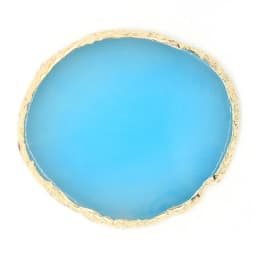 1PC Round Resin Agate Stone Nail Art Palette False Nail Tips Mixing Color Drawing Pallet Gel Polish Display Shelf Manicure Tool