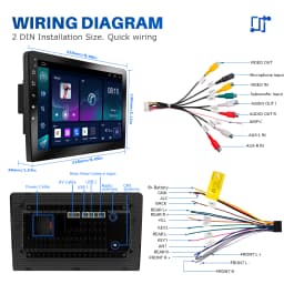 ESSGOO Android 15 Car Radio Wireless Carplay 4G 64G Multimedia Video Player 7 9 Inch GPS WIFI For Nissan Kia Honda VW Hyundai