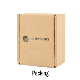 Mellow LDO 42STH48 2504MAC(F) 48MM Nema 17 Stepper Motor For 3D Printer Parts Voron Blv Ender 3 Prusa I3
