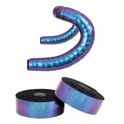 2pcs Chameleon Color Road Bike bar Tape EVA PU Bicycle Handlebar Tape Breathable Sweat Anti-Skid Shock Absorber Wrap Tape 2150mm