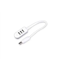 One for Three Brand New 3-port Multi-USB Hub 5V Splitter Charger Extension Cable External Extension Cable USB3.0 Splitter Hub
