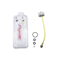 RC Fuel Tank Transparent Plastic Bottle 260/360/500/700/1000/1500 ML/CC CNC Aluminum Alloy for Gas and Nitro Airplane Model