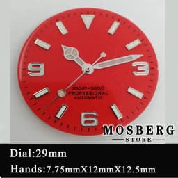 28.5mm 29mm 30.5mm 31mm Sterile Watch Dial Luminous For NH35 NH36 ETA 2824 2836 Miyota 8215 8205 821A DG2813 3804 Movement