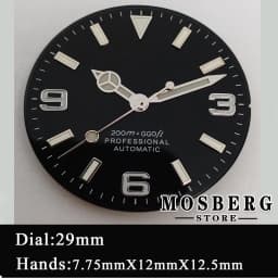 28.5mm 29mm 30.5mm 31mm Sterile Watch Dial Luminous For NH35 NH36 ETA 2824 2836 Miyota 8215 8205 821A DG2813 3804 Movement