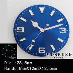 28.5mm 29mm 30.5mm 31mm Sterile Watch Dial Luminous For NH35 NH36 ETA 2824 2836 Miyota 8215 8205 821A DG2813 3804 Movement