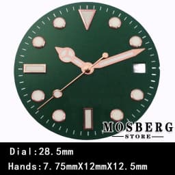 28.5mm 29mm 30.5mm 31mm Sterile Watch Dial Luminous For NH35 NH36 ETA 2824 2836 Miyota 8215 8205 821A DG2813 3804 Movement