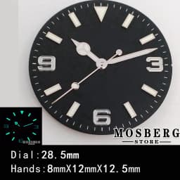 28.5mm 29mm 30.5mm 31mm Sterile Watch Dial Luminous For NH35 NH36 ETA 2824 2836 Miyota 8215 8205 821A DG2813 3804 Movement