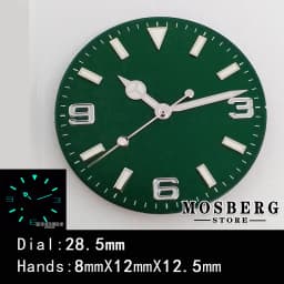 28.5mm 29mm 30.5mm 31mm Sterile Watch Dial Luminous For NH35 NH36 ETA 2824 2836 Miyota 8215 8205 821A DG2813 3804 Movement