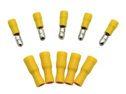 20/50/100pcs Female Male Insulated Electrical Connector Crimp Bullet Terminal Audio Wiring Terminals MPD FRD Connectors 22-10AWG