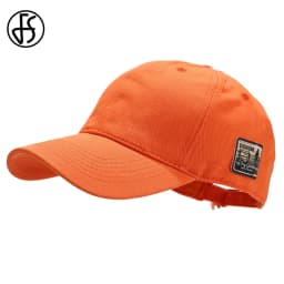FS Luxury Orange Green Baseball Cap For Men Women Young Style Streetwear Hip Hop Caps Autumn Snapback Trucker Hat Gorra Hombre