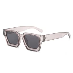 SO&EI Fashion Square Women Luxury Sunglasses Retro Brand Designer Men Trending Leopard Blue Green Sun Glasses Shades UV400