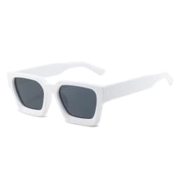 SO&EI Fashion Square Women Luxury Sunglasses Retro Brand Designer Men Trending Leopard Blue Green Sun Glasses Shades UV400