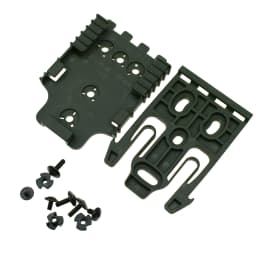 Tactical Holster Adapter QLS 19 22 Quick Locking System Kit with MOLLE Quick Release Plate Holster Platform Gun Accessories
