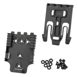 Tactical Holster Adapter QLS 19 22 Quick Locking System Kit with MOLLE Quick Release Plate Holster Platform Gun Accessories