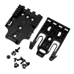 Tactical Holster Adapter QLS 19 22 Quick Locking System Kit with MOLLE Quick Release Plate Holster Platform Gun Accessories