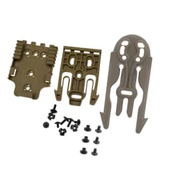 Tactical Holster Adapter QLS 19 22 Quick Locking System Kit with MOLLE Quick Release Plate Holster Platform Gun Accessories