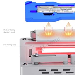 MECHANIC HEAT AIR Intelligent Preheating Platform For iPhone X-16 PRO MAX Motherboard Layered Chip BGA Stencil/Dot Matrix Repair