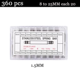 144/270/360Pcs Stainless Steel Watch Band Strap Spring Bar Link Pins Remover Watch Accessories Repair Tool Strap Opener