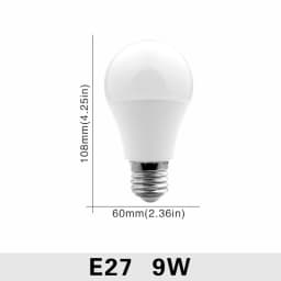 10pcs/lot E27 E14 LED Light Bulb 20W 18W 15W 12W 9W 6W 3W Lampada LED AC 220V Spotlight Lighting Cold/Warm White Lamp