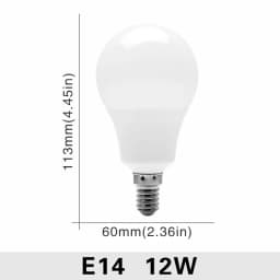10pcs/lot E27 E14 LED Light Bulb 20W 18W 15W 12W 9W 6W 3W Lampada LED AC 220V Spotlight Lighting Cold/Warm White Lamp