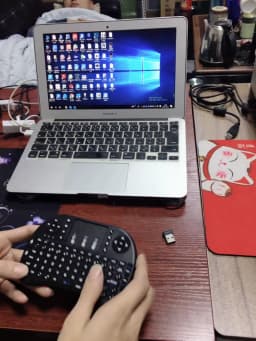 2.4G Mini Wireless Keyboard 3 Color Backlit I8 English Russian Air Mouse Touchpad Remote Control For Laptop TV BOX USB Receiver