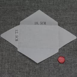10pcs Custom Translucent Sulfuric Acid Paper Envelopes, Used For DIY Postcard/Card Storage, Wedding Invitations, Gift Packaging