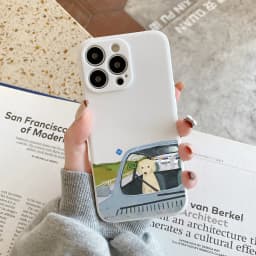 Funny Cartoon Dog Phone Case For iPhone13 12 11 14 15 16 Pro Max Mini X XS 7 8 Plus SE Animals Silicone Soft Couple Cover Fundas