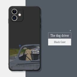 Funny Cartoon Dog Phone Case For iPhone13 12 11 14 15 16 Pro Max Mini X XS 7 8 Plus SE Animals Silicone Soft Couple Cover Fundas