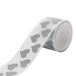 100x3cm Heat-transfer Reflective PET Tape Sticker Vinyl Film Silver Iron On Fabric Reflective Clothes Diy Sewing Crafts