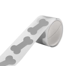 100x3cm Heat-transfer Reflective PET Tape Sticker Vinyl Film Silver Iron On Fabric Reflective Clothes Diy Sewing Crafts